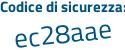 Il Codice di sicurezza è a79c continua con 136 il tutto attaccato senza spazi