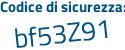 Il Codice di sicurezza è c continua con caZ6c9 il tutto attaccato senza spazi
