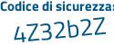 Il Codice di sicurezza è a segue 19fefd il tutto attaccato senza spazi