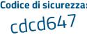 Il Codice di sicurezza è dZ poi 8248e il tutto attaccato senza spazi