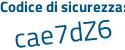 Il Codice di sicurezza è 3b9b poi d58 il tutto attaccato senza spazi
