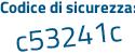 Il Codice di sicurezza è 582bee8 il tutto attaccato senza spazi