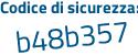 Il Codice di sicurezza è 63bd3 poi 92 il tutto attaccato senza spazi