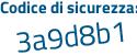 Il Codice di sicurezza è 2ed8af4 il tutto attaccato senza spazi