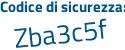 Il Codice di sicurezza è a82bb88 il tutto attaccato senza spazi