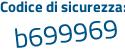 Il Codice di sicurezza è 8353 poi 21Z il tutto attaccato senza spazi