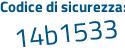 Il Codice di sicurezza è dda7 poi c67 il tutto attaccato senza spazi