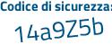 Il Codice di sicurezza è f continua con dba1a2 il tutto attaccato senza spazi