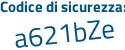Il Codice di sicurezza è 93d continua con 4992 il tutto attaccato senza spazi