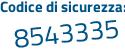 Il Codice di sicurezza è b689f continua con f3 il tutto attaccato senza spazi