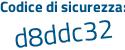 Il Codice di sicurezza è f8 poi e9Z75 il tutto attaccato senza spazi