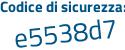 Il Codice di sicurezza è 1 poi cZ3cf9 il tutto attaccato senza spazi