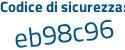 Il Codice di sicurezza è 467 poi df7b il tutto attaccato senza spazi