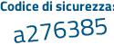 Il Codice di sicurezza è b poi 5fd548 il tutto attaccato senza spazi