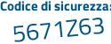 Il Codice di sicurezza è 2c5be52 il tutto attaccato senza spazi