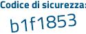 Il Codice di sicurezza è 72 continua con 36d8b il tutto attaccato senza spazi