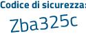 Il Codice di sicurezza è f3 continua con 797b6 il tutto attaccato senza spazi
