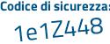 Il Codice di sicurezza è cbb4 continua con e24 il tutto attaccato senza spazi