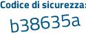 Il Codice di sicurezza è b77a4Z5 il tutto attaccato senza spazi