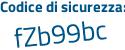 Il Codice di sicurezza è 94339be il tutto attaccato senza spazi