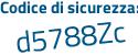 Il Codice di sicurezza è 9196a17 il tutto attaccato senza spazi