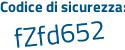 Il Codice di sicurezza è 9cZ continua con 3e17 il tutto attaccato senza spazi