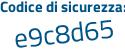 Il Codice di sicurezza è 4Z38b continua con cc il tutto attaccato senza spazi