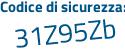 Il Codice di sicurezza è f segue 1ed366 il tutto attaccato senza spazi
