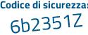 Il Codice di sicurezza è 2d96759 il tutto attaccato senza spazi