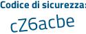 Il Codice di sicurezza è 3a continua con 2af14 il tutto attaccato senza spazi