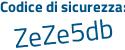 Il Codice di sicurezza è 3 poi 665924 il tutto attaccato senza spazi