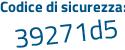 Il Codice di sicurezza è 92ec998 il tutto attaccato senza spazi