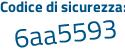 Il Codice di sicurezza è f4Zd segue 52b il tutto attaccato senza spazi