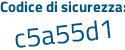 Il Codice di sicurezza è ece9324 il tutto attaccato senza spazi