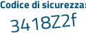 Il Codice di sicurezza è 6bf81a2 il tutto attaccato senza spazi