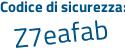 Il Codice di sicurezza è 55b poi a448 il tutto attaccato senza spazi