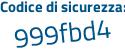 Il Codice di sicurezza è 82f3Z1Z il tutto attaccato senza spazi
