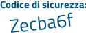Il Codice di sicurezza è f1 segue 31b2c il tutto attaccato senza spazi