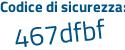 Il Codice di sicurezza è Z373fa2 il tutto attaccato senza spazi
