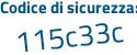 Il Codice di sicurezza è 9 segue 7b2b88 il tutto attaccato senza spazi
