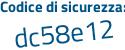 Il Codice di sicurezza è 1 continua con 7aa99f il tutto attaccato senza spazi