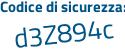 Il Codice di sicurezza è 97 poi c478e il tutto attaccato senza spazi