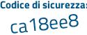 Il Codice di sicurezza è af1f4fc il tutto attaccato senza spazi