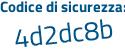 Il Codice di sicurezza è 5b95a1c il tutto attaccato senza spazi