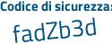 Il Codice di sicurezza è aaZ continua con 2dba il tutto attaccato senza spazi