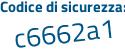 Il Codice di sicurezza è fZ poi 2248d il tutto attaccato senza spazi