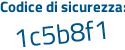 Il Codice di sicurezza è 1947d4c il tutto attaccato senza spazi