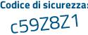 Il Codice di sicurezza è c continua con 42e472 il tutto attaccato senza spazi