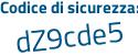 Il Codice di sicurezza è 838aa poi ed il tutto attaccato senza spazi