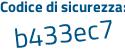 Il Codice di sicurezza è 4Z poi cb1fZ il tutto attaccato senza spazi